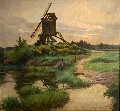 BYTEBIER Edgar (1875-1940)
Landscape with...