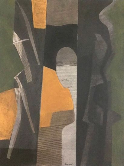 MINAUX André (1923-1986)
Sans titre, 
Technique...