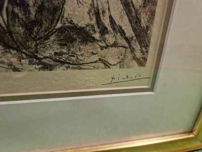 PICASSO Pablo, d'après,
Le viol sous la fenêtre,...