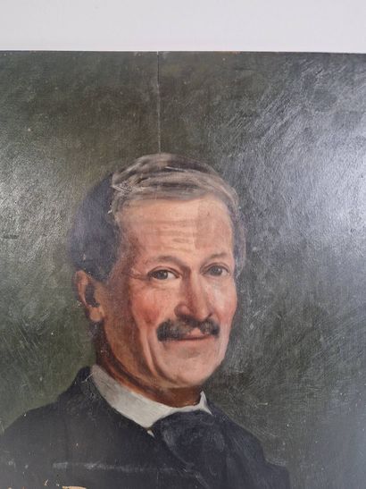 Lot comprenant : 

VUAGNAT François (1826-1910)
Portrait...