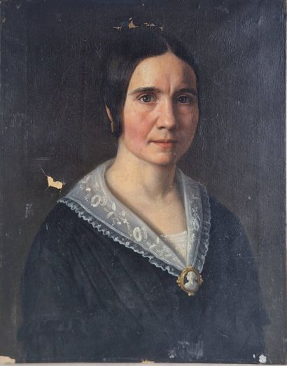 Lot comprenant : 

VUAGNAT François (1826-1910)
Portrait...