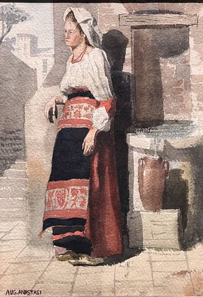ANASTASI Auguste (1820-1889) 
Italienne à...