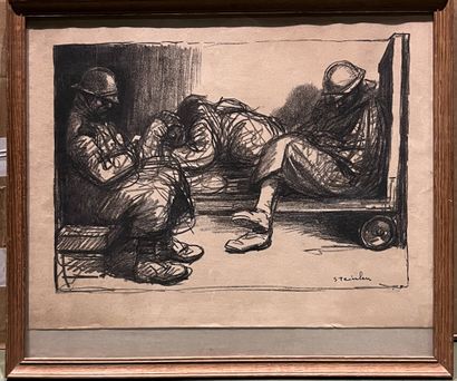 STEINLEN Théophile Alexandre (1859-1923)
En...
