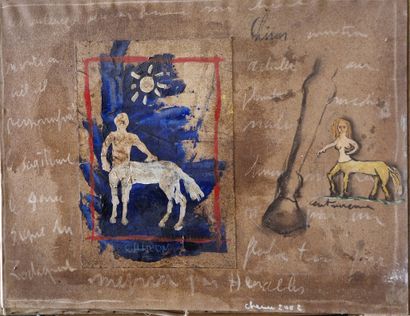 CHENU Didier (b. 1956)
Male et Femele (sic),...