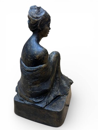 BOURRON Marie-Josèphe (1931-2012)
Femme assise...