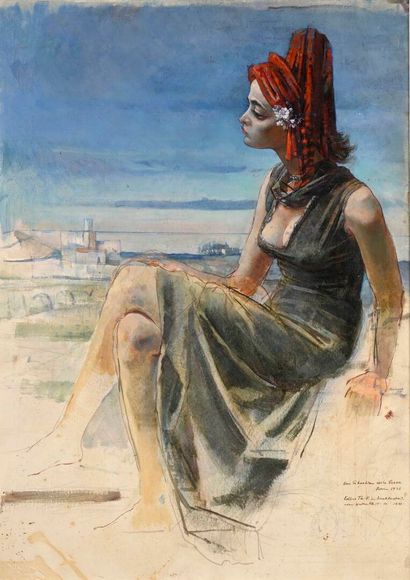 ROSHARDT Walter, 1897-1966
Espagnole à San...