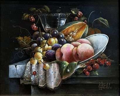 CABAL Emmanuelle (XX-XXI)
Still life 
Pair...