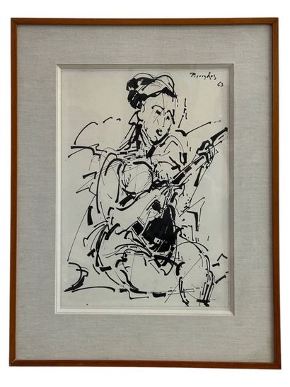 PIERRAKOS Alkis (1920-2017)
La joueuse de...