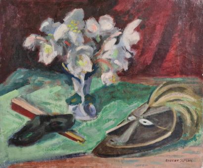 SIMON Robert (1888-1961)
Roses de Noel au...