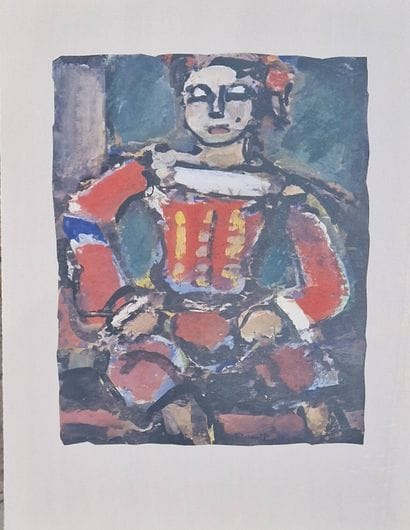 ROUAULT Georges, d'après
Petit page rouge...