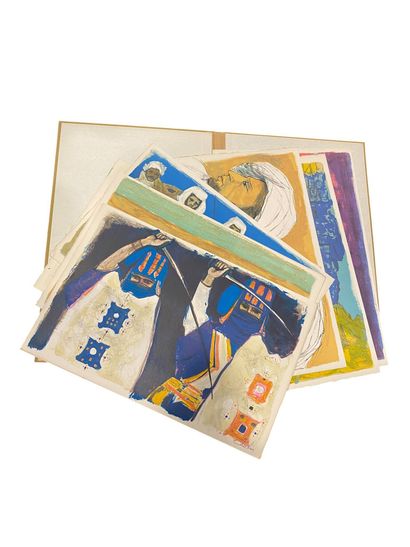 CHABRIER Nathalie (née en 1932)
L'ESCADRON...