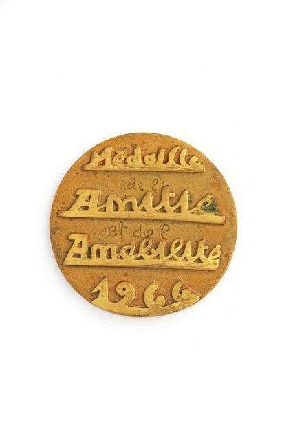 Jean DESPRES (1889-1980)

Médaille de l’amitié...