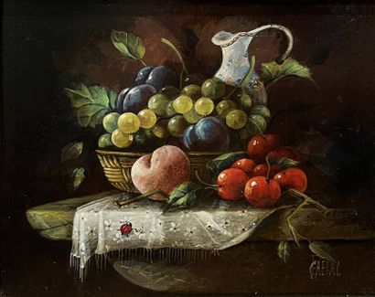 CABAL Emmanuelle (XX-XXI)
Still life 
Pair...