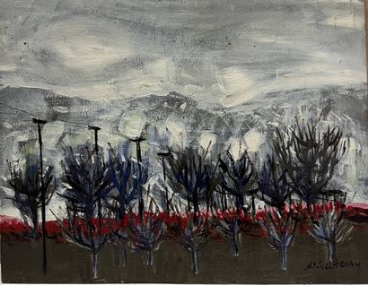 MICHEL-HENRY (1928-2016)
Figuiers sous la...