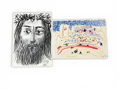 PICASSO Pablor, d'après 
Le christ 2.3.59...