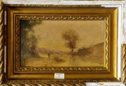 MODERN SCHOOL,
Peasant Woman by the River,
oil...