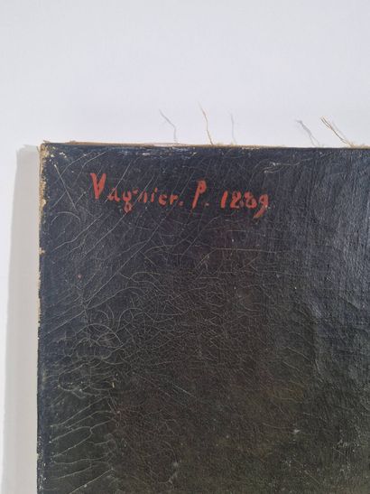 Lot comprenant : 

CHAIX Auguste (1860-1922)
Femme...