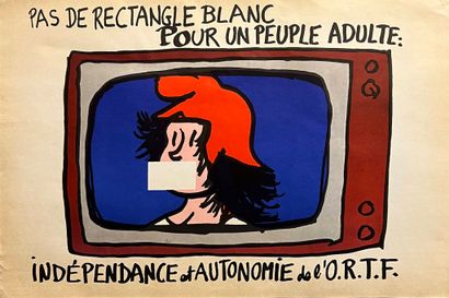 MAI 68 - AFFICHE
EFFEL Jean, d'après
Pas...