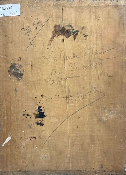 Lot : 

ECOLE BELGE 
Bruges 
Huile sur toile,...