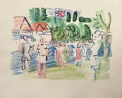 DUFY Raoul, d'après 
reproduction en couleurs...