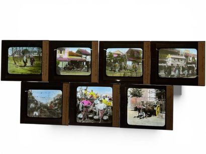 Color photographs by an unidentified photographer....