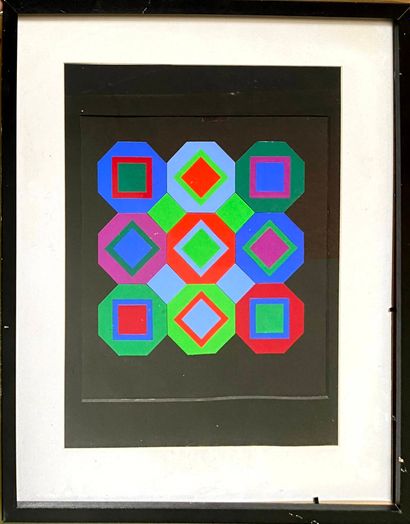 VASARELY Victor, d'après 
Otto, 1978
Sérigraphie...