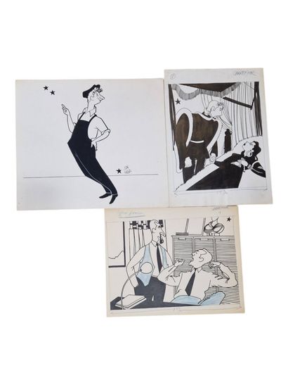 MARA Jean (1912-1992)
Sujets divers
Trois...