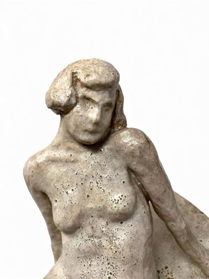 REGNAULT Georges (1898-1979)
Nu féminin assis,
terre...