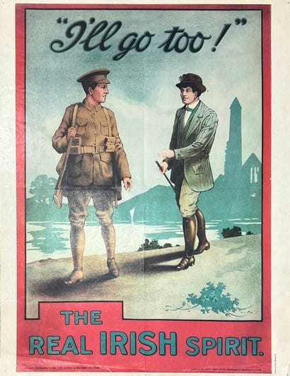 [AFFICHE - GUERRE MONDIALE]
I'll go too 
Réédition...