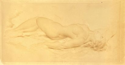 PONSARD Charles (XX)
Nu allongé,
lithographie,...