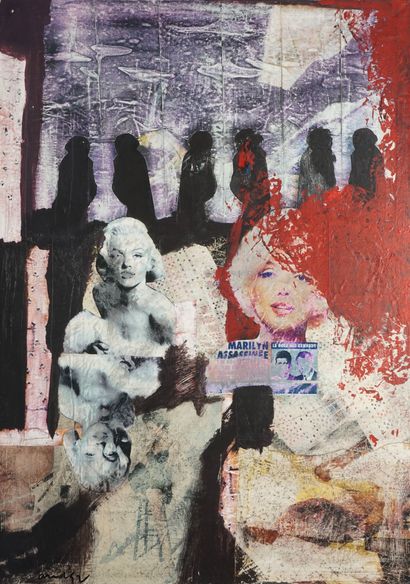 MODERN SCHOOL 
NJB/JFK-RK, 1992,
mixed media,...