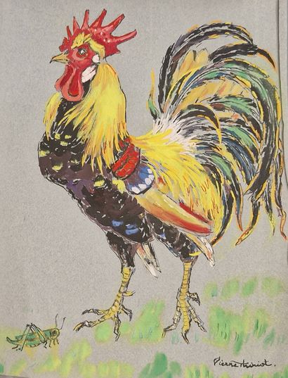 THIRIOT Pierre (1904-1991)
The fish - The...