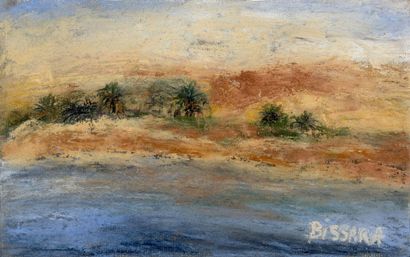 BISSARA-FREREAU Françoise, née en 1943
Égypte	
pastel,...