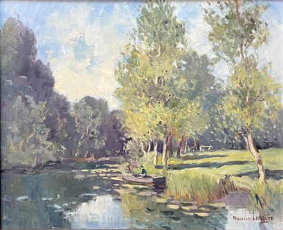 LEMAITRE Maurice (1929-2018)
Les bords du...