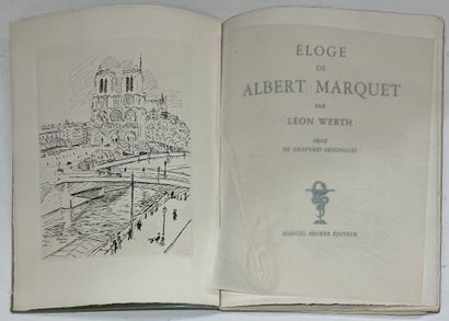 MARQUET Albert, d'après 
Eloge de Pierre...