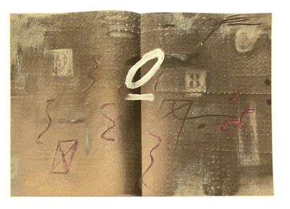 TAPIES Antoni, d'après
Derrière Le Miroir...
