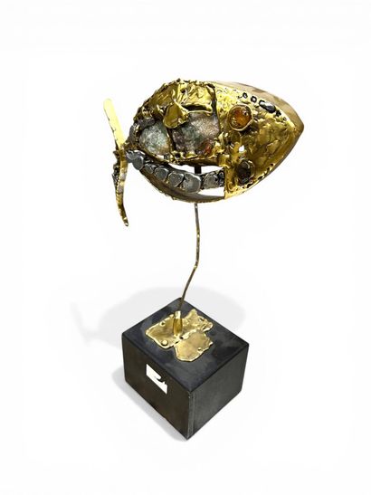 LIBLIN Gilbert (né en 1954)
Poisson, 2021
Sculpture,...