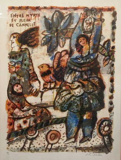 TOBIASSE Théo (1927-2012)
Entre myrtes et...