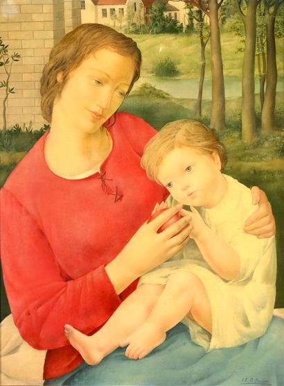 DE BRUYNE Gustaaf, 1914-1981, 
Maternity,...