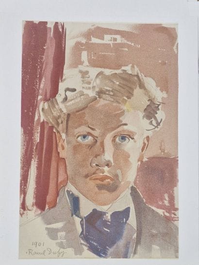 DUFY Raoul, d'après
Autoportrait
Lithographie...