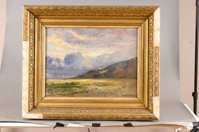 MAGLIONE André, 1838-1923, 
Ciel d'orage...