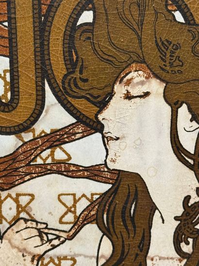 MUCHA Alfons, d'après 
Papier à cigarettes...