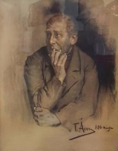ARON Toni, 1859-1920, [ECOLE DE MUNICH]
Portrait...