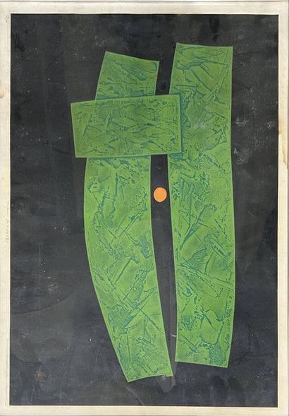 MAKI Hadu (1924-2000)
Poem 10-13, 
gravure...