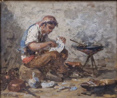 CHANTRON Alexandre Jacques (1842-1918)
The...