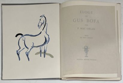BOFA Gus, d'après 
Eloge de Gus Bofa
Ouvrage...