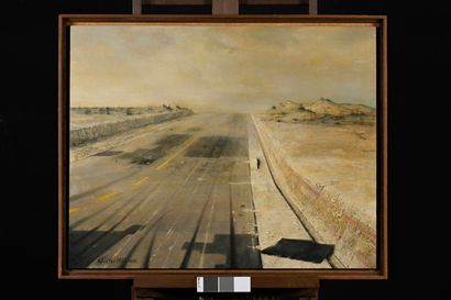 UHL Walter, 1907-1990
Sur la route, 1969
huile...