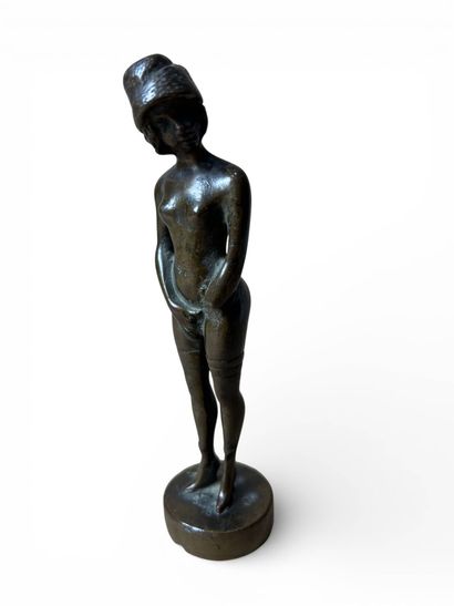 ECOLE MODERNE
Jeune femme nue, 
épreuve en...