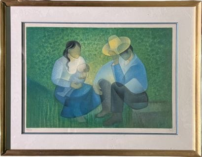 TOFFOLI Louis (1907-1999)
Famille mexicaine,...