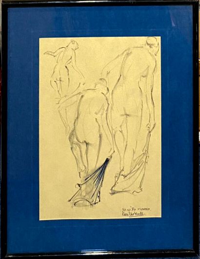 VERKADE Kees (1941-2020)
Etude de personnages,...